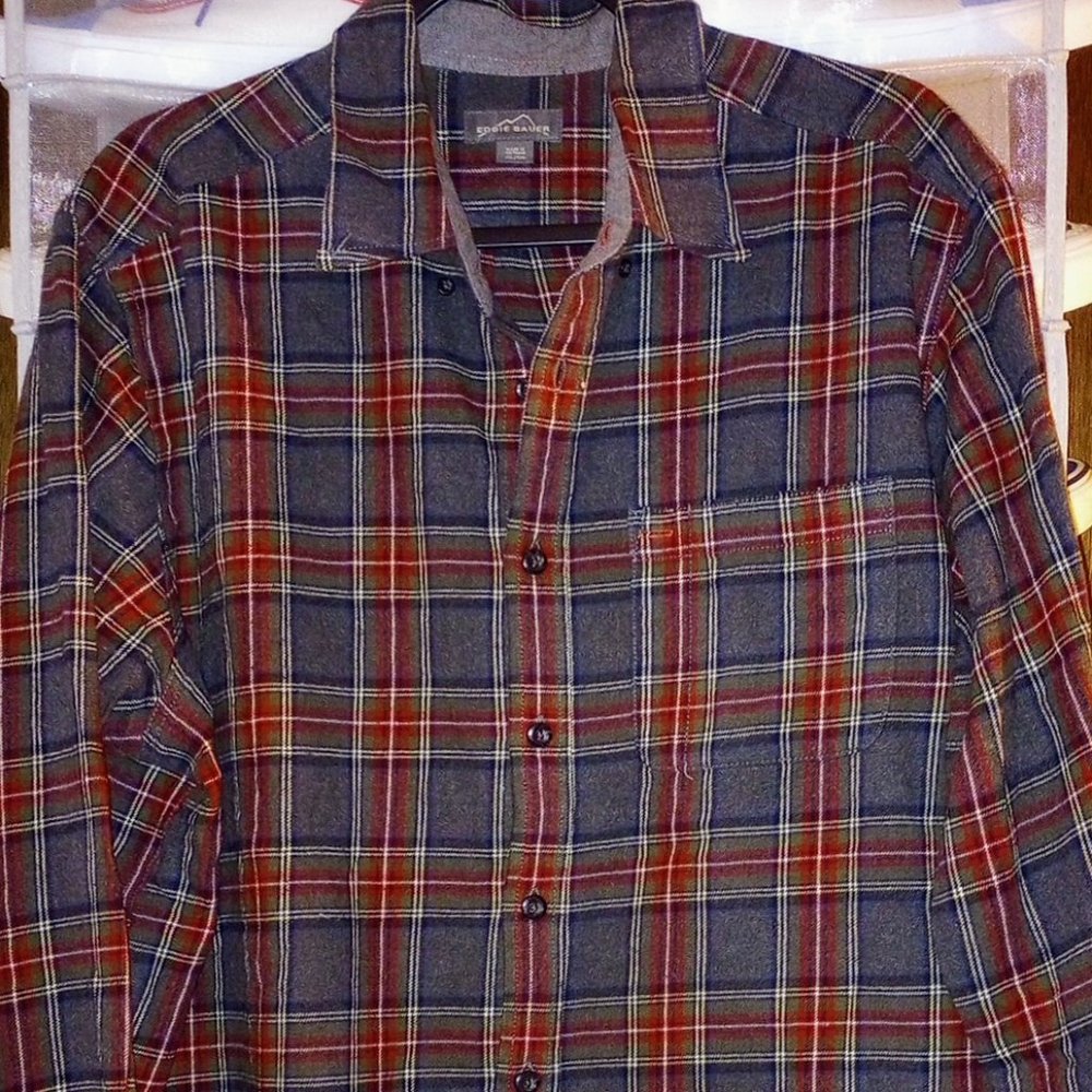 Eddie Bauer Flannel Shirt XXL